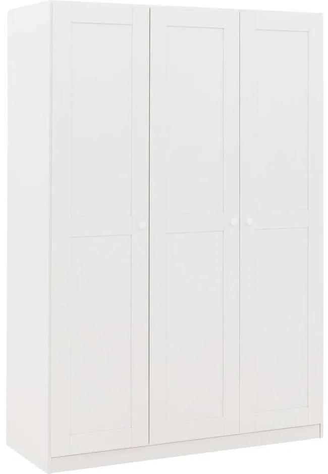 Goossens Basic Kledingkast Montia, 136 cm breed, 197 cm hoog, 3x draaideur