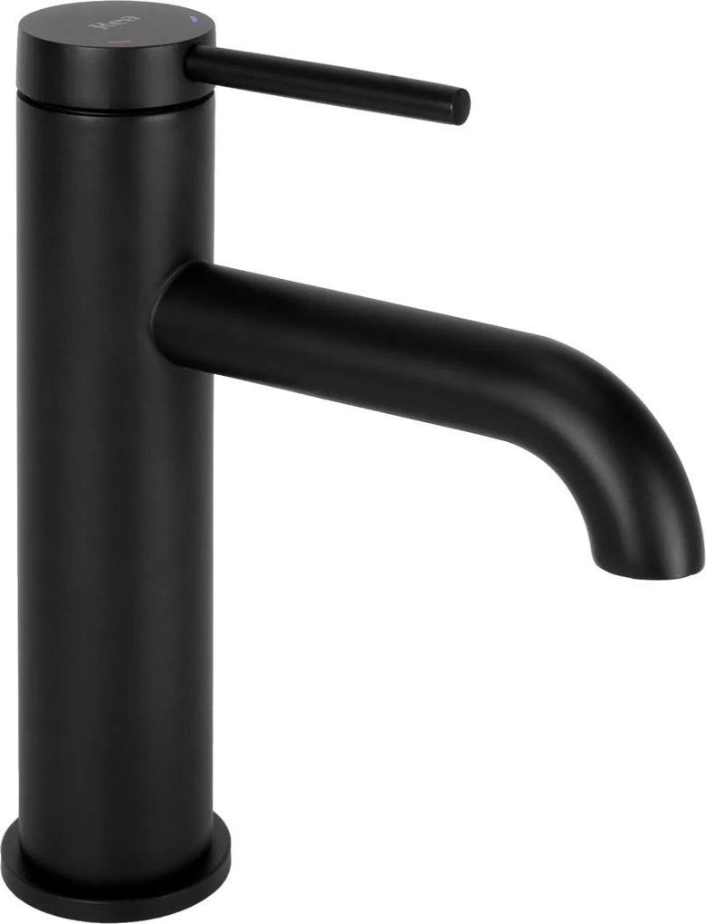 Wastafelkraan Rea Spot Black Low