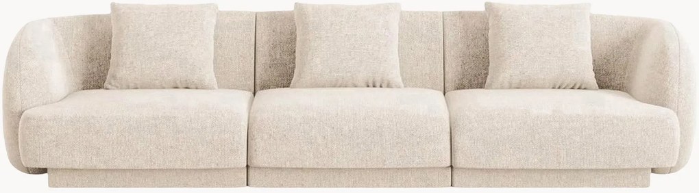 Chenille bank Tulum (4-zits), B 255 cm
