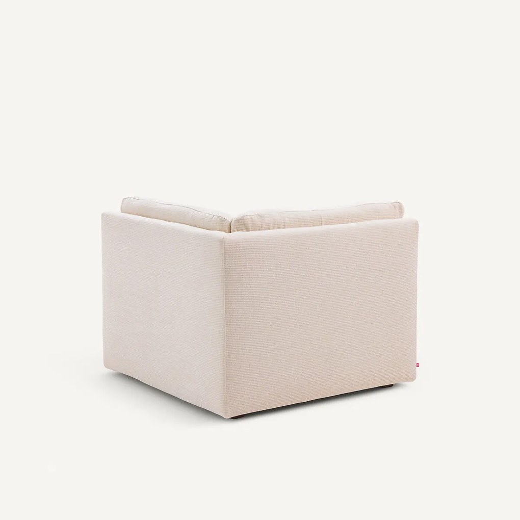 Modulaire 90° hoek in gerecycled katoen, GIULIANO