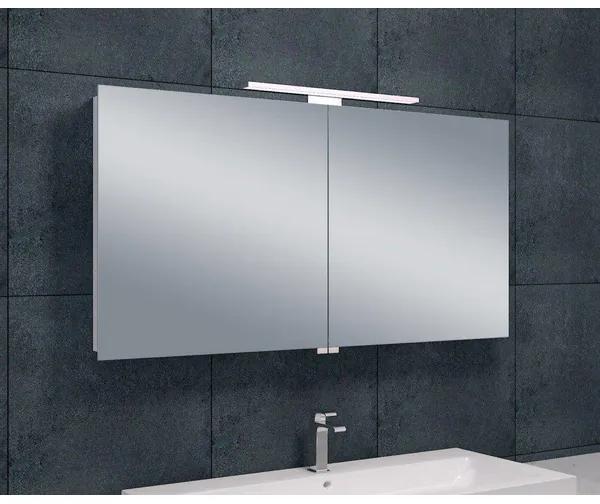 Xellanz Bright Lucia luxe spiegelkast 120x60cm met LED verlichting aluminium 38.4154