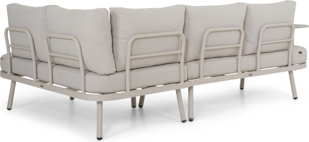 Loungeset tuin 5 personen Aluminium Zand/Beige Domani Furniture Sylva