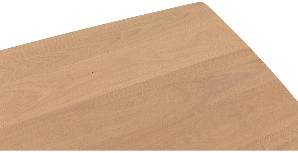 Goossens Excellent Eettafel Floyd, Semi rechthoekig 200 x 100 cm