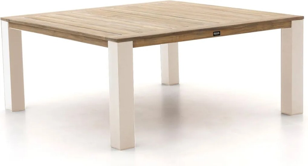 + 15% kassakorting | Tuin eettafel ROUGH | Vierkant  | Tuintafel Teakhout | 170x170cm | Kees Smit Tuinmeubelen