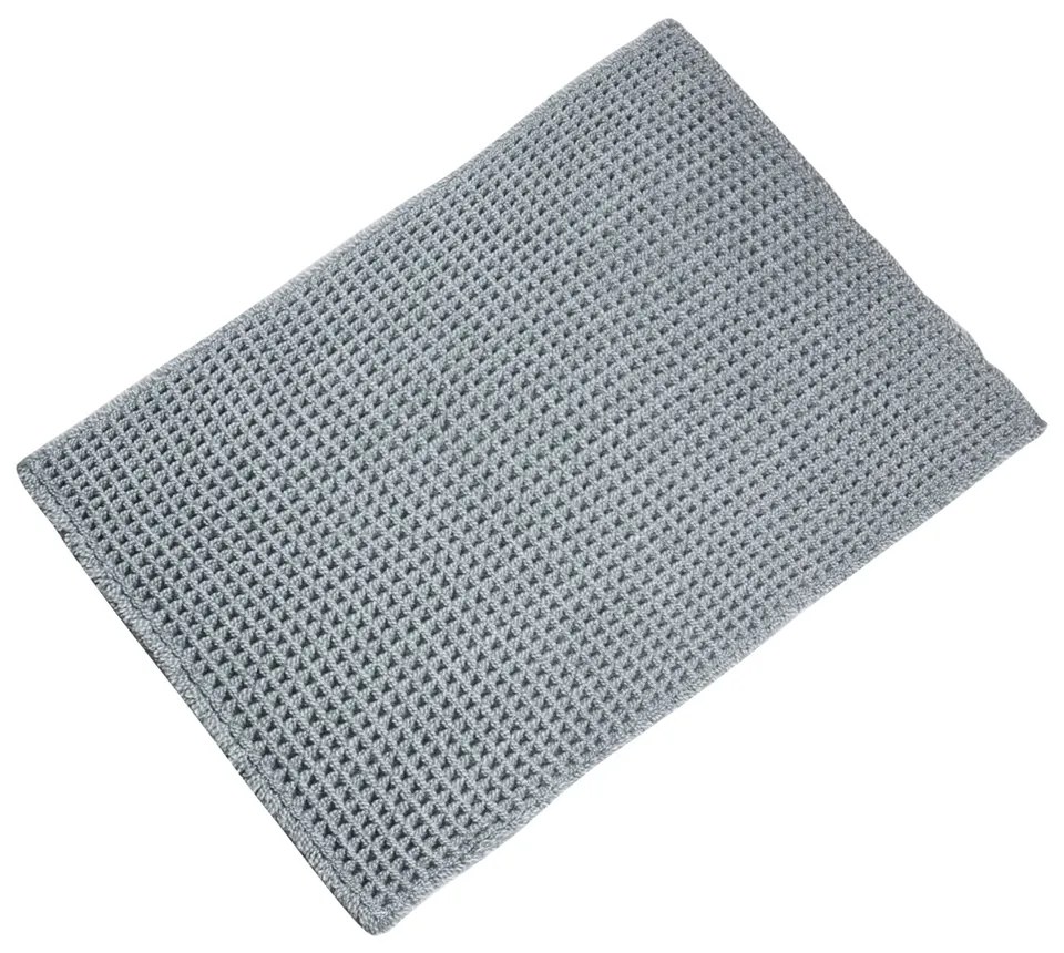 Differnz Wafel badmat 50x80cm olijfgroen