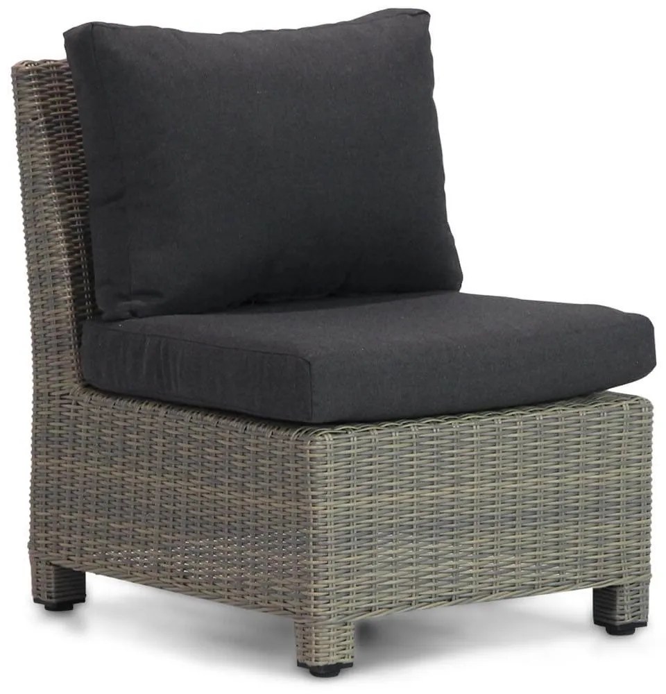 Hoek loungeset 6 personen Wicker Taupe  Garden Collections Lusso