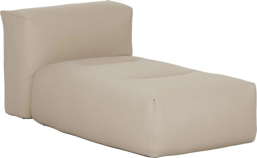 Soft Zitzak Outdoor Lounger - Bouclé Beige