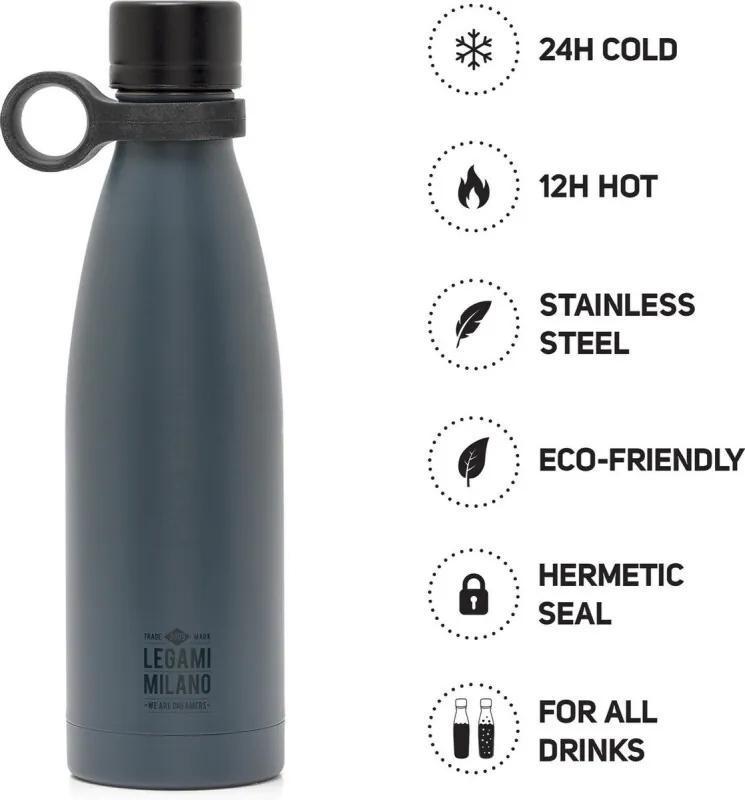 Thermosfles - Hot&Cold - 500ml - BLACK
