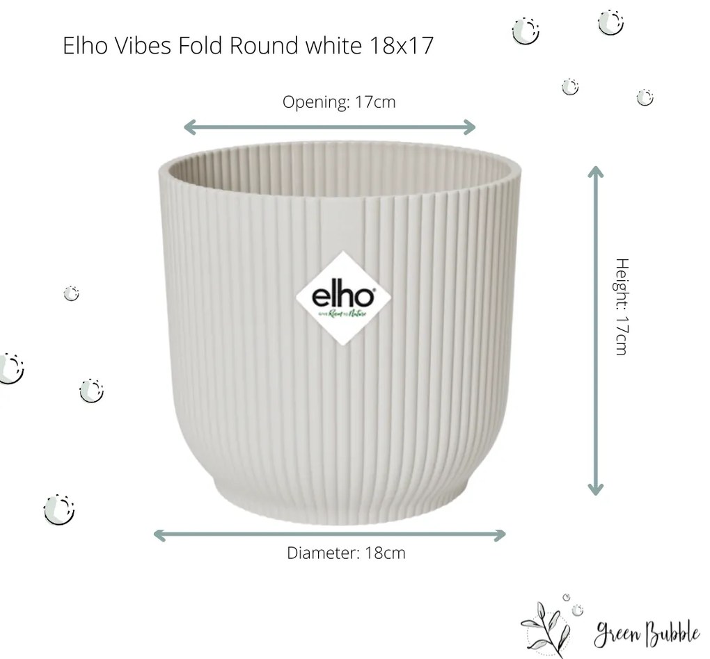 Pot elho Vibes Fold Round wit