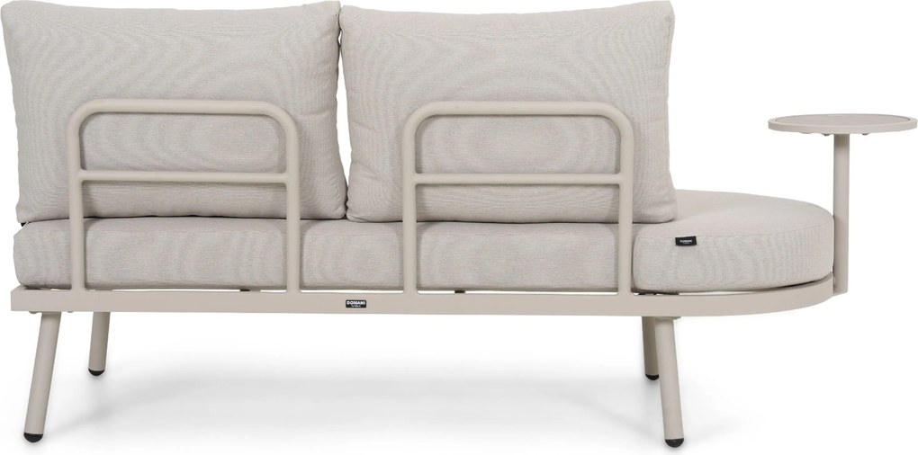 Loungeset tuin 5 personen Aluminium Zand/Beige Domani Furniture Sylva