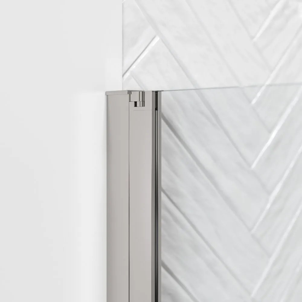 Sealskin Hooked draaideur 90cm zilver