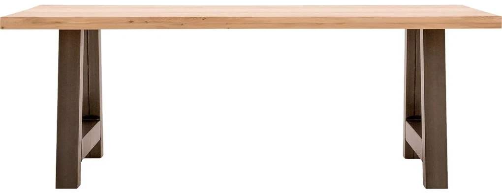 Goossens Eettafel Blade, Strak blad 300 x 100 cm 6 cm dik