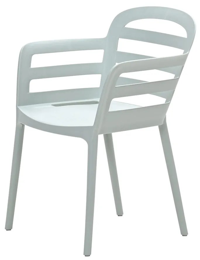 Garden Impressions Mira balkonset 3-delig - Faria tuintafel Ø60 cm - olijf