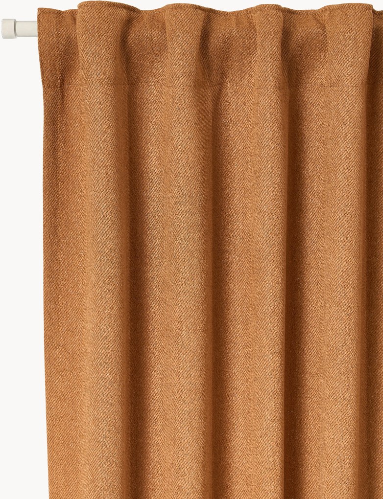 Ondoorzichtige multi-band gordijnen Joan, 2-delig, in verschillende formaten