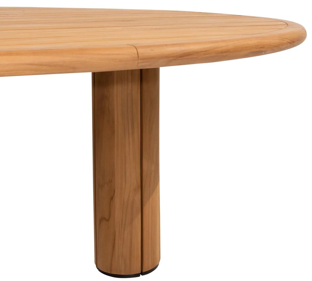 Taste by 4 Seasons Corsica teakhouten tuintafel met rond blad Ø 160 cm SALE  Tuintafel    houtkleur weerbestendig