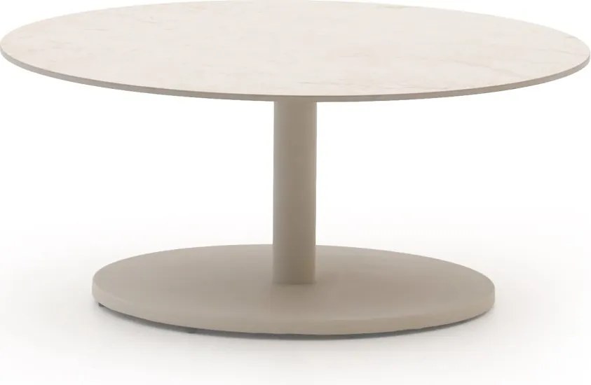 Loungetafel Manifesto  | Rond  | Tuintafel Sintered stone | Ø80cm | Kees Smit Tuinmeubelen