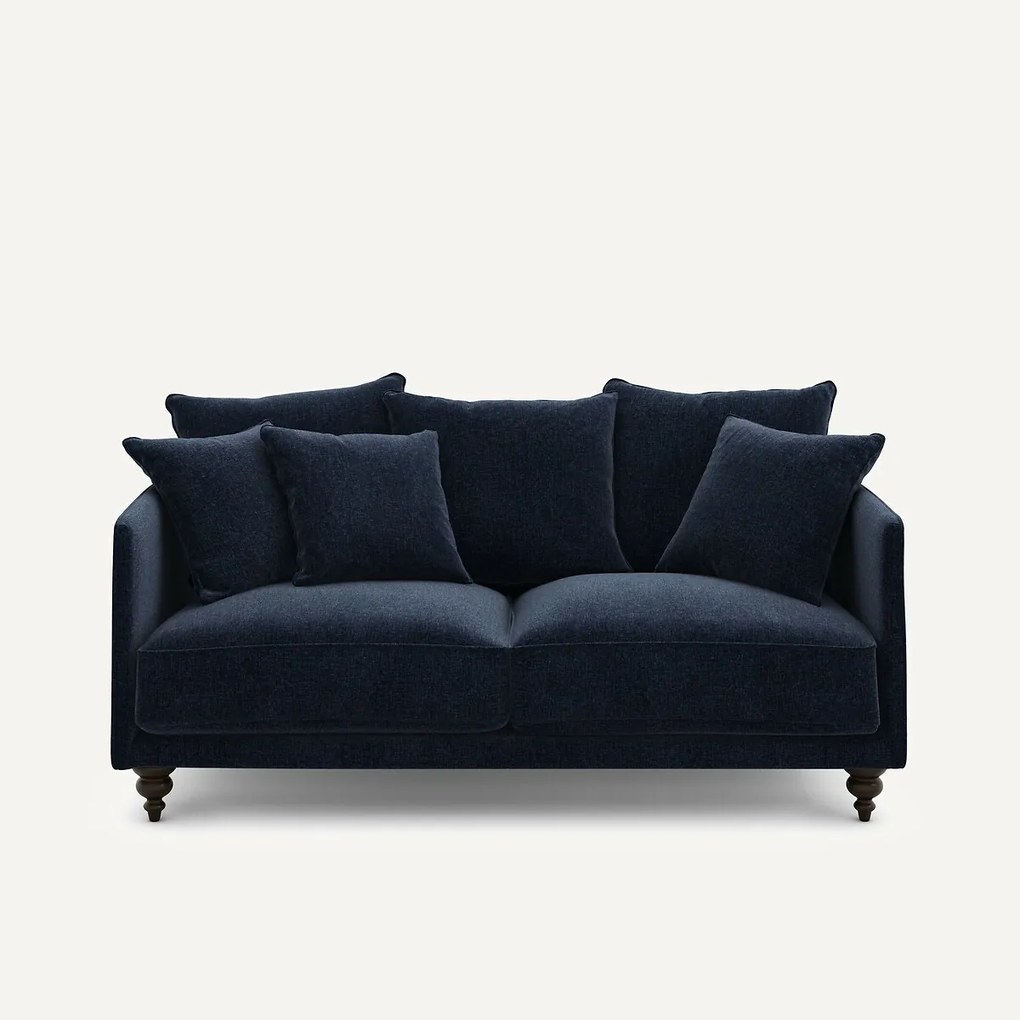 Compacte fluwelen chenille bank, Lazare