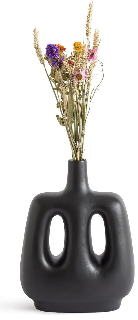 Decoratieve vaas in aardewerk H30,5 cm, Mayala