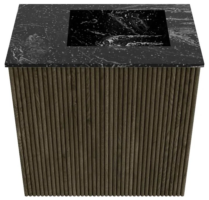 Mondiaz Joya DLux 40cm toiletmeubel shadow met wastafel faye rechts 1 kraangat lava