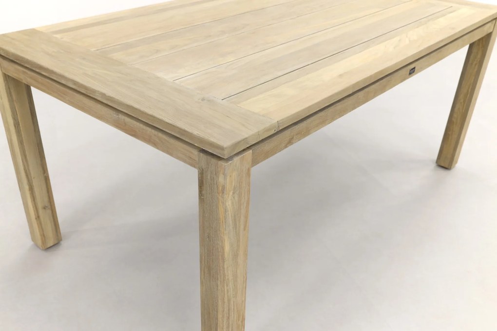 Jasmine Naturel/Rome 4-persoons dining tuinset 170x100 cm. - Grey teak