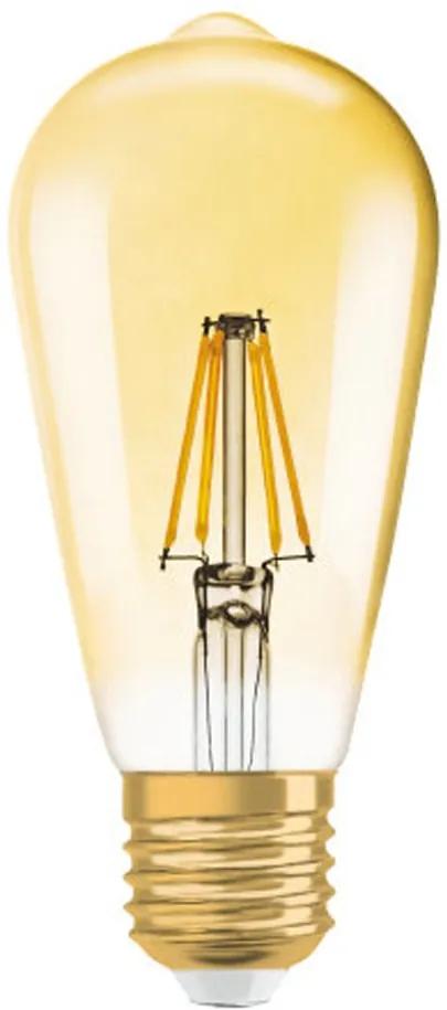 Osram Vintage 1906 LED E27 Edison 4W 824 Goud | Vervangt 35W