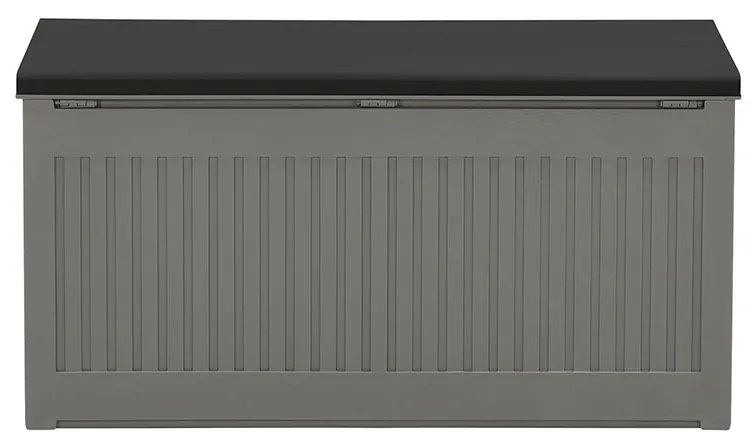 Garden Impressions Debas kussen opbergbox 270 liter - donker grijs