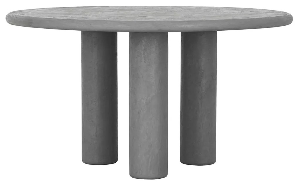 DTP Home Scala Clio Dusk Mortex Eettafel Rond Lichtgrijs - 140 X 140cm.