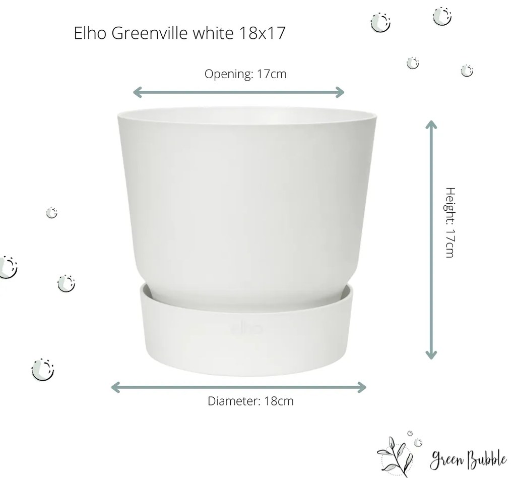 Pot Elho Greenville wit