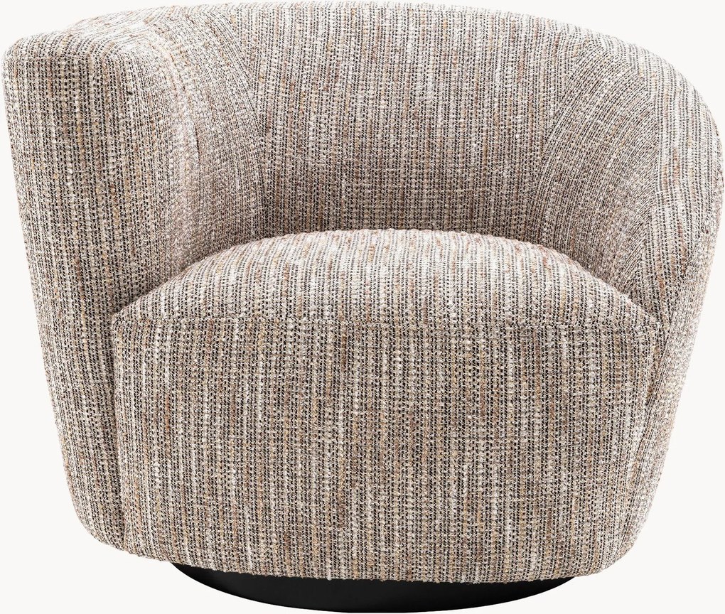 Gestoffeerde draaistoel Colin, armleuning links