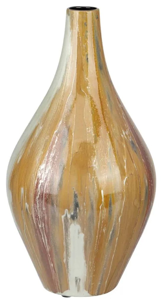 Vaas keramiek – vaas Gold Queen, smal – vaas goud