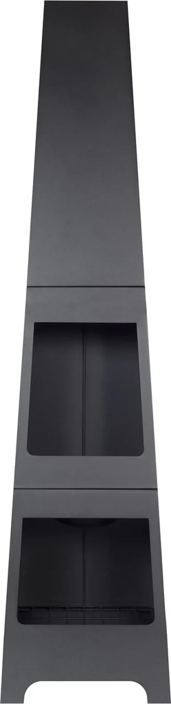 La Hacienda terrashaard Malmö - H150 cm - Zwart