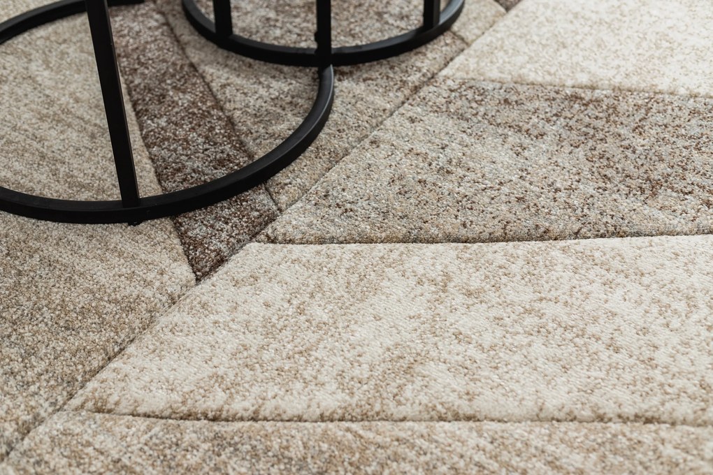 Tapijt FEEL 5673/15055 Zilverspar beige / bruin / crème
