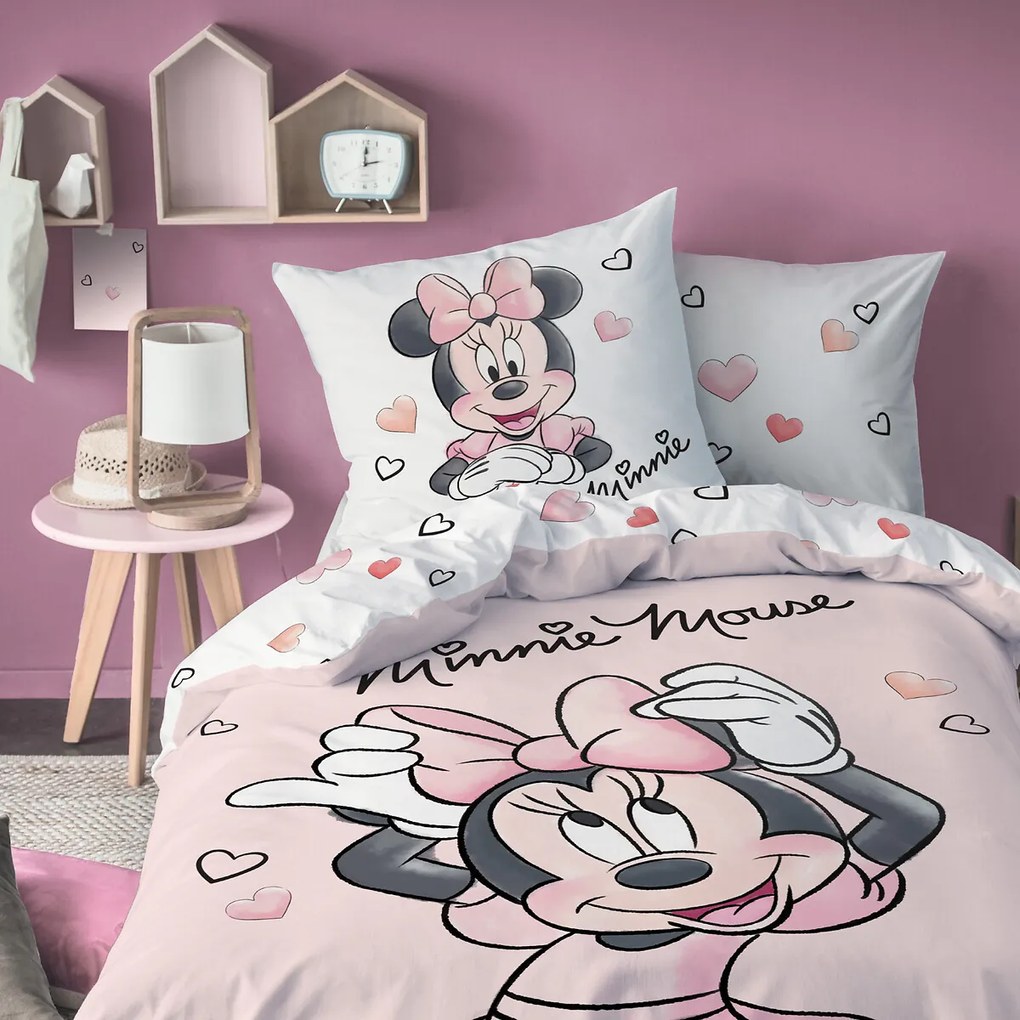 Bedset in katoen, Minnie Smile