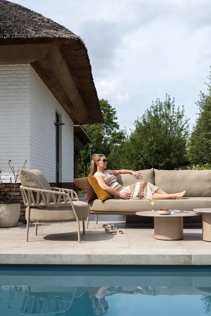 Taste by 4 Seasons Calma sofa set latte Loungeset   taupe weerbestendig