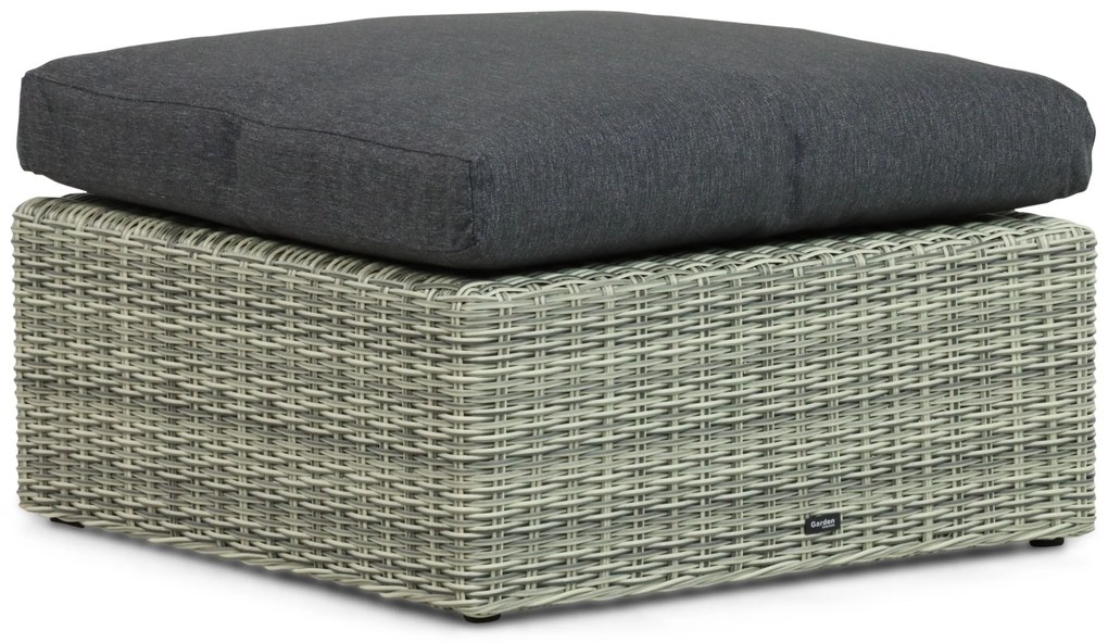 Loungeset 4 personen Wicker Grijs Garden Collections Lusso/Comodo