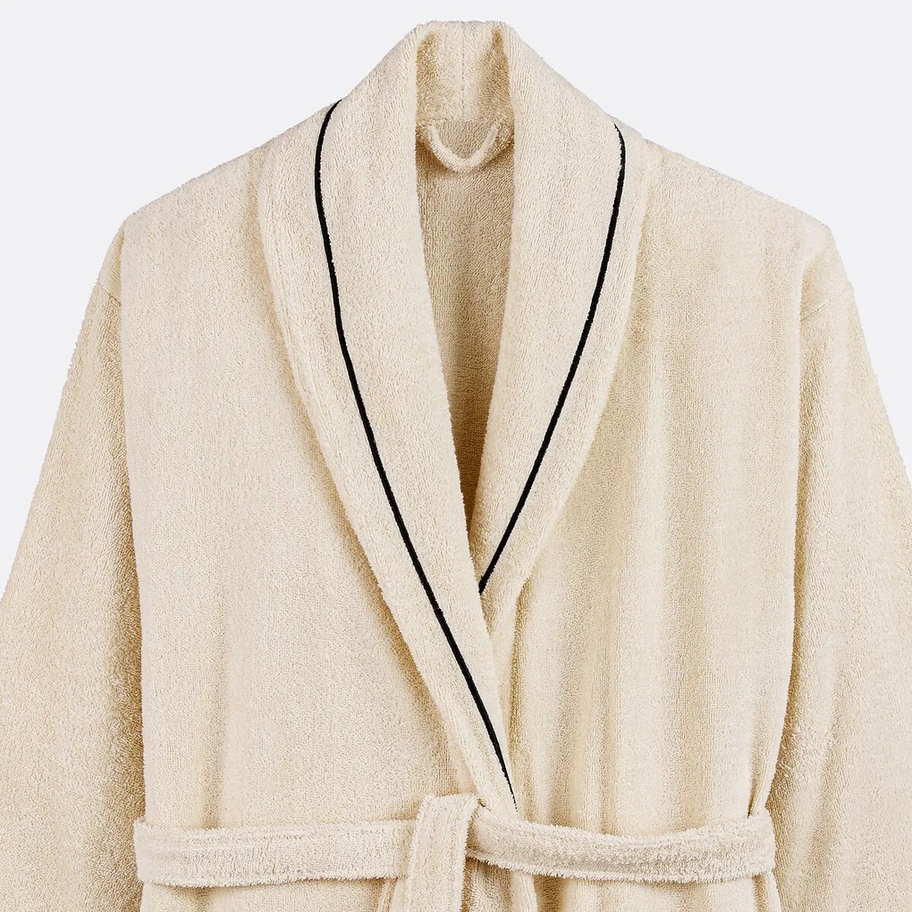 Badjas voor volwassenen van gekamd katoen 400 g/m², Victor