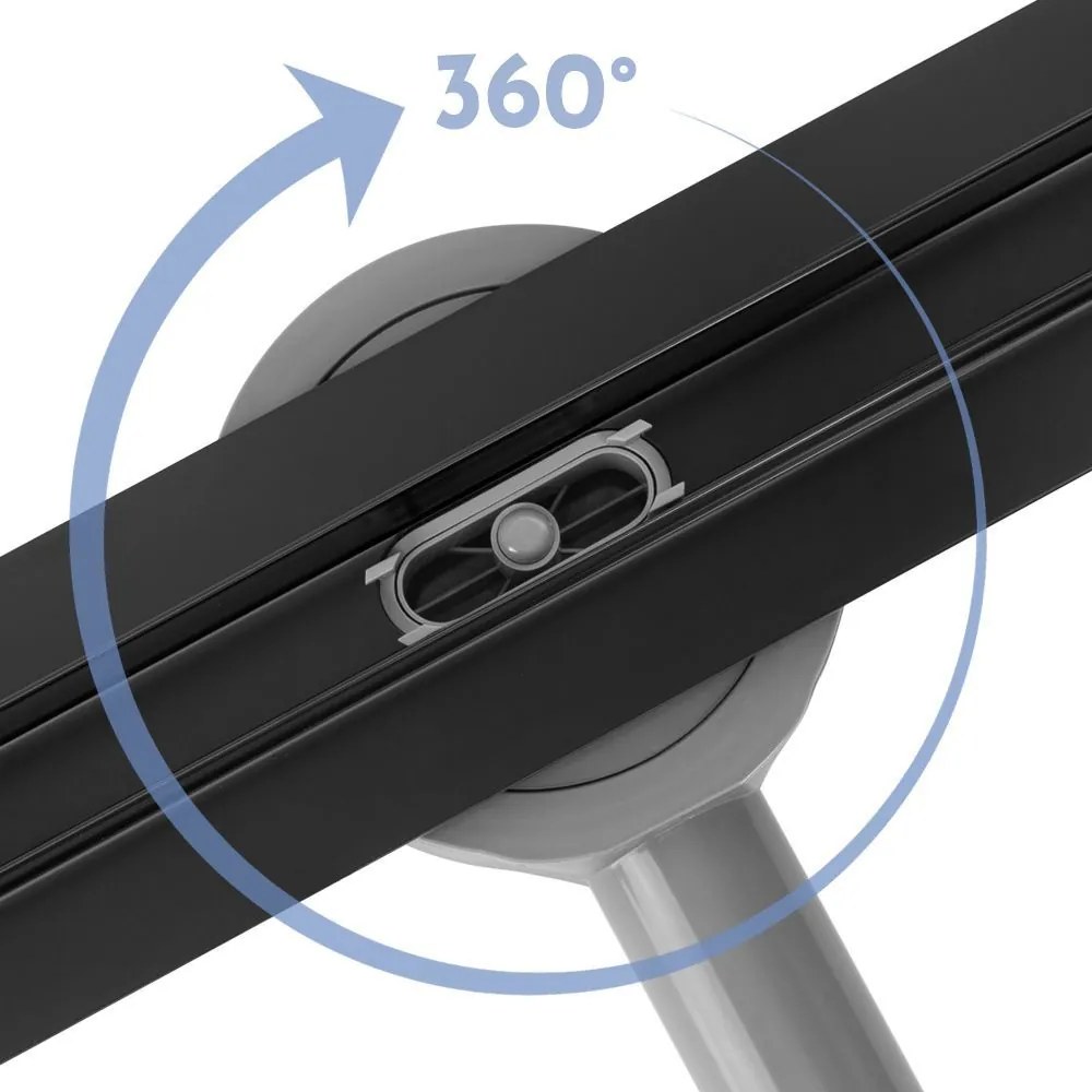 Lineaire afvoer Rea Neox Slim Pro Black 50