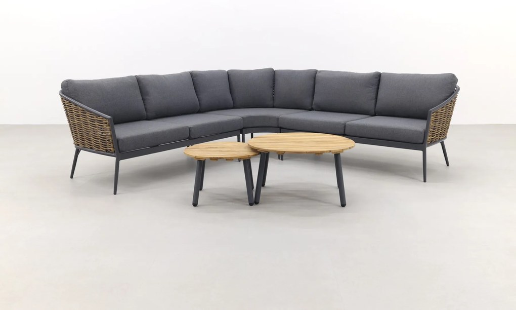 Bali loungeset met Mindo loungetafels - 3-delig - Garden Impressions OP=OP