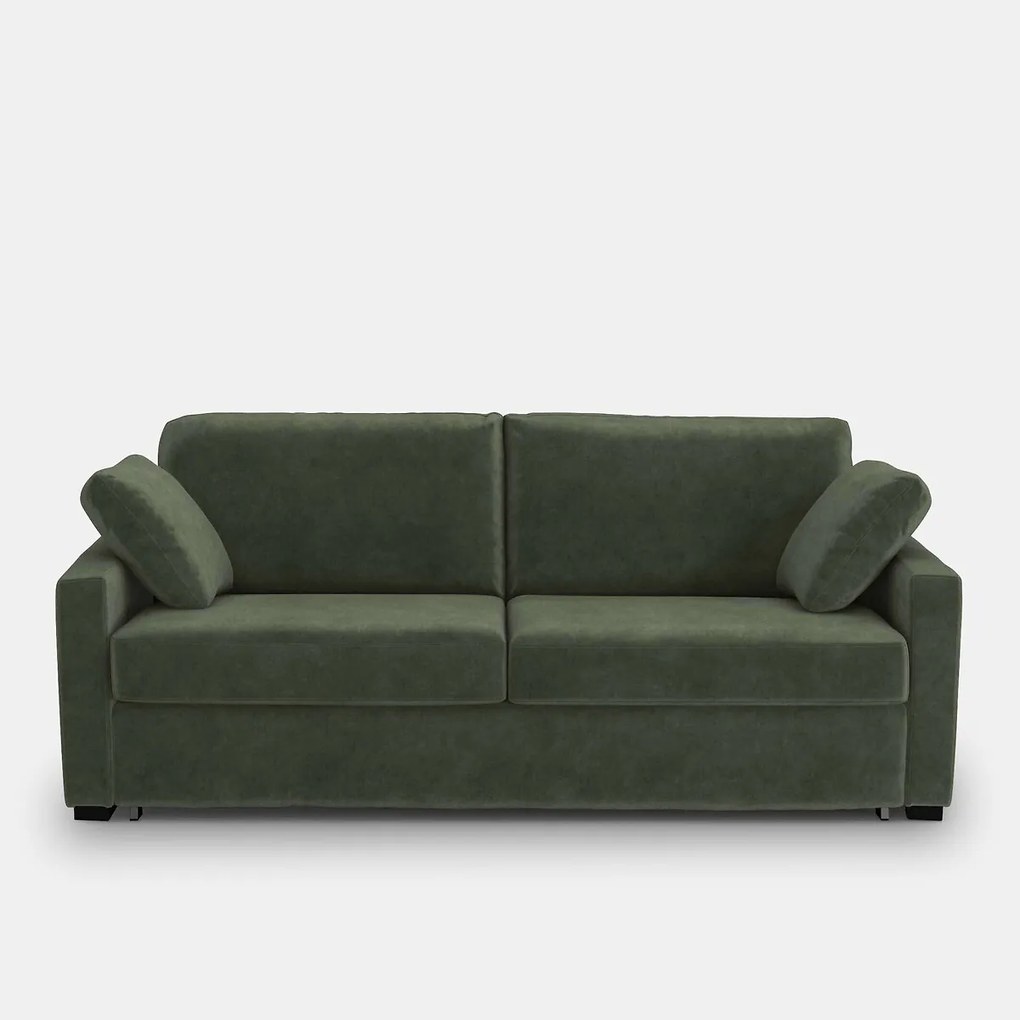 2, 3 of 4 zits slaapbank, Comfort Bultex®, fluweel, TIMOR