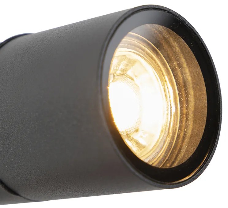 Prikspot zwart verstelbaar IP44 - Solo