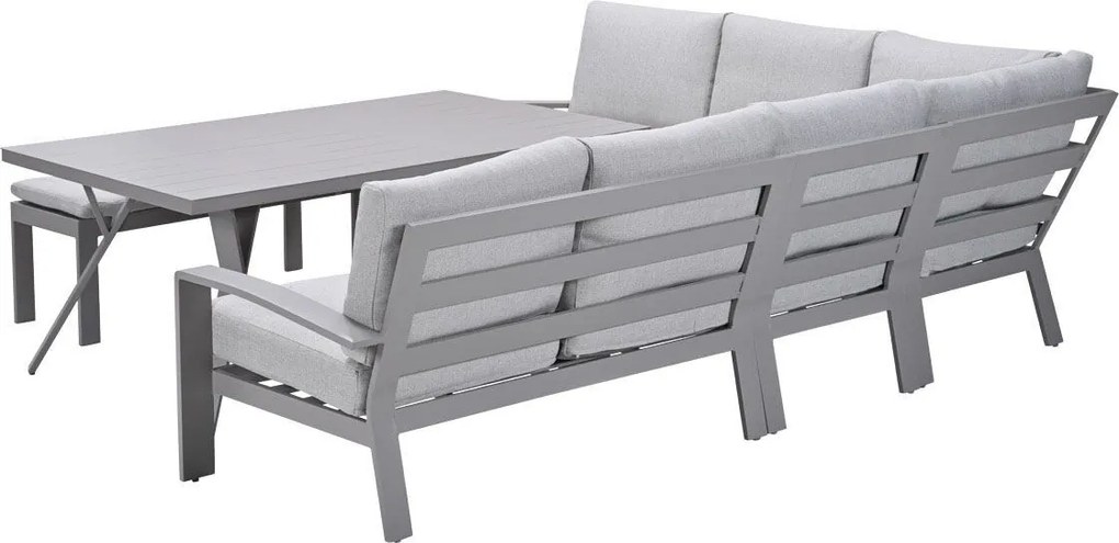 Garden Impressions Camilo lounge dining set 6-delig – taupe - Valley sand