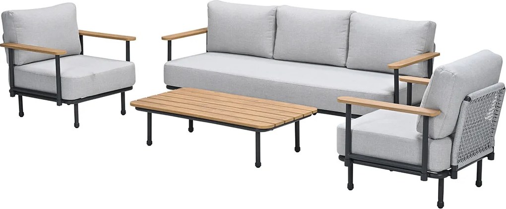 Garden Impressions Emmely loungeset 4-delig - valley sand