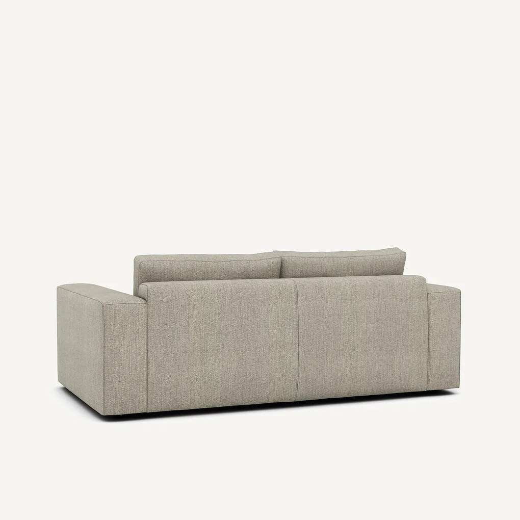 Compacte bank 3-zit in tweed, Skander