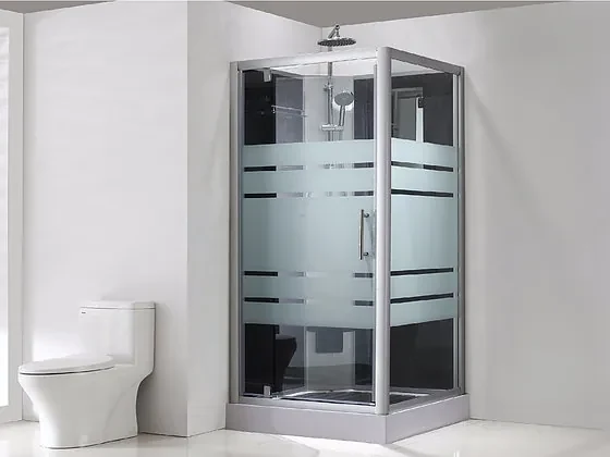Mueller Aliki complete douchecabine 90x90x218cm kitvrij met thermostatische kraan