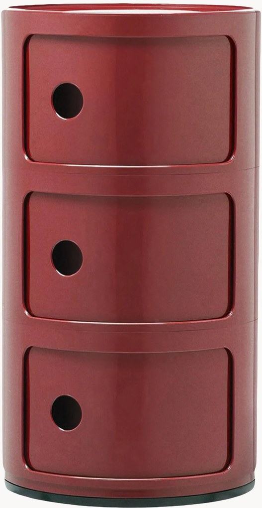 Design container Componibili, 3 modules, H 59 cm