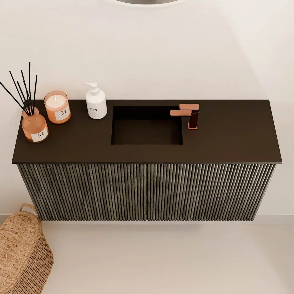 Mondiaz Joya 80cm toiletmeubel shadow met wastafel faye midden 1 kraangat urban