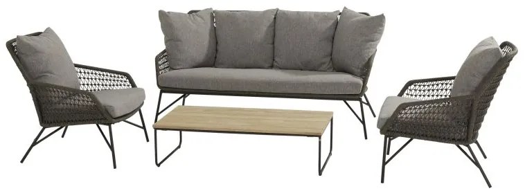 4 Seasons Outdoor Babilonia Loungeset SALE  Loungeset    taupe weerbestendig