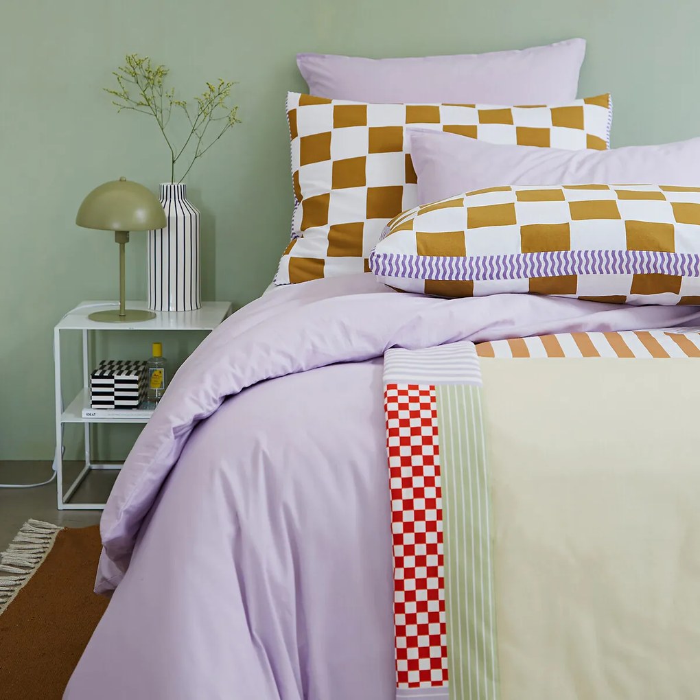 Nachttafel in staal, 2 legplanken, Janik