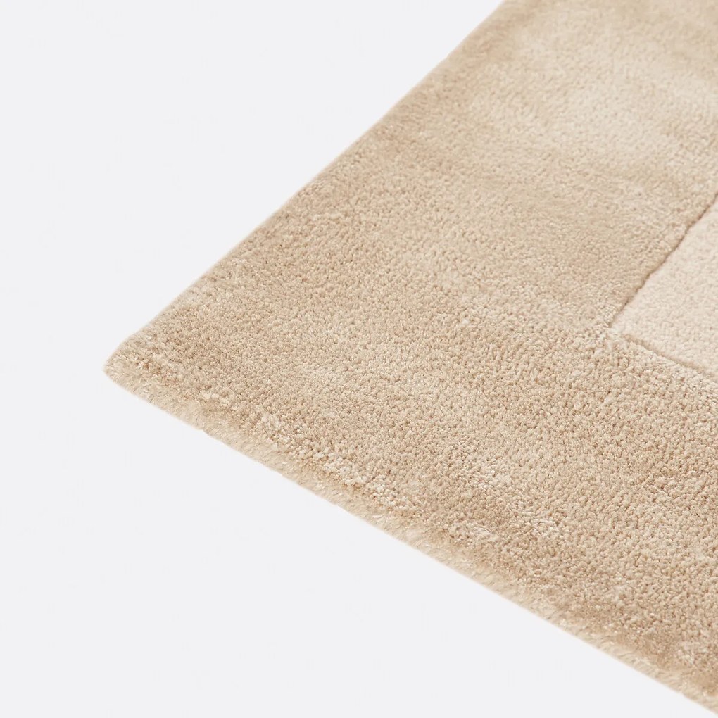 Vloerkleed in wol en viscose, Duoma