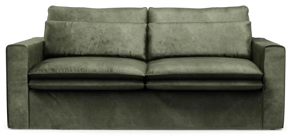 Rivièra Maison - Continental Sofa 2,5 Seater, velvet, ivy - Kleur: groen